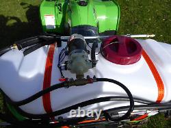 Quad Crop Weed Sprayer Kit 60ltr Tank Atv, 1.5m Boom, Hand Lance Free P & P