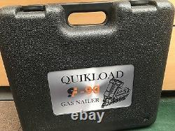Quikload Sf90 Gas Strip Nailer Paslode Type Nailer Full Kit Excellent Price