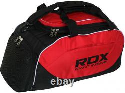 RDX Gym Sports Kit Bag Holdall Backpack Duffle Fitness Training Travel Rucksack