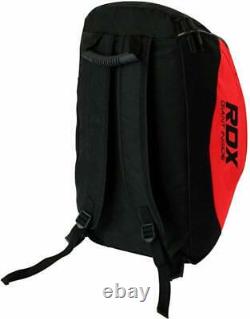 RDX Gym Sports Kit Bag Holdall Backpack Duffle Fitness Training Travel Rucksack