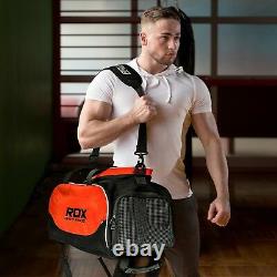 RDX Gym Sports Kit Bag Holdall Backpack Duffle Fitness Training Travel Rucksack