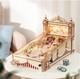 Rokr 3d Puzzle Pinball Machine Mechanical Wooden Model Kit Music Lights Adult