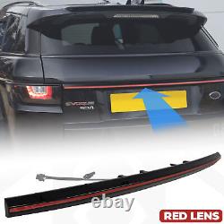 Rear LED Light Strip Kit for Range Rover Evoque 2011-18 tailgate boot sweep bar
