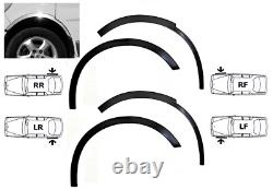 Renault Trafic brand new wings wheel arch trims front rear Black matt kit 06-14