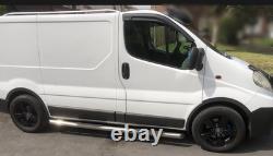 Renault Trafic brand new wings wheel arch trims front rear Black matt kit 06-14