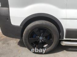 Renault Trafic brand new wings wheel arch trims front rear Black matt kit 06-14