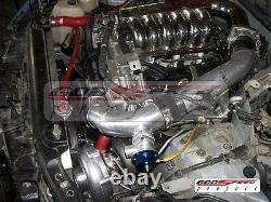 Rev9 Complete Bolt On T3 60-1 Turbo Charger Kit Fits 03-06 350z Z33/g35 Vq35de