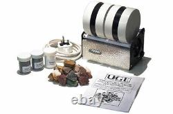 Rock Tumbler 3lb DUAL Evans Stone Tumbler / Rock Polisher Starter Kit LP0006