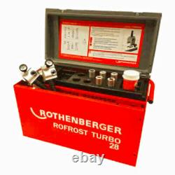 Rothenberger ROFROST TURBO 28 ELECTRIC PIPE FREEZER FREEZING KIT 15003162 VAT RE