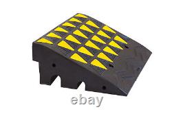 Rubber Kerb Ramp 100mm, 150mm or 200mm Includes Fixings Heavy Duty The