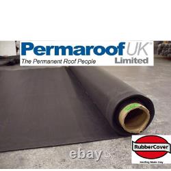 Rubber Roofing Kit for Flat Roofs 1.14mm EPDM Membrane & Trims/Adhesive/Corners