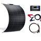 Saronic 100w 200w Flexible Mono Solar Panel 12v Rv Rooftop Camping Caravan Boat