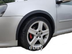 SEAT ALTEA brand new wing wheel arch trims front rear Matt Black style kit 04-15