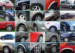 SEAT ALTEA brand new wing wheel arch trims front rear Matt Black style kit 04-15