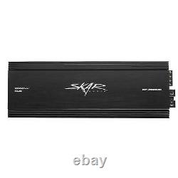 SKAR AUDIO DUAL 12 5,000 WATT COMPLETE BASS PKG With LOADED BOX AMP & WIRE KIT