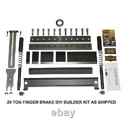 SWAG Off Road 20 Ton Finger Brake DIY Builder Kit