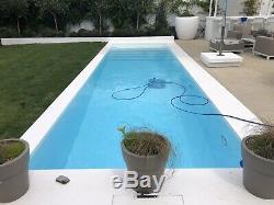 SWIMMING POOL DIY SELF BUILD CONCRETE RE-ENFORCED POOL KIT 24' x 12 FLAT FLOOR