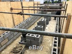 SWIMMING POOL DIY SELF BUILD CONCRETE RE-ENFORCED POOL KIT 24' x 12 FLAT FLOOR