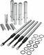 S&s Quickee Ez Install Adjustable Pushrods Chrome Cover Kit 99+ Harley Twin Cam