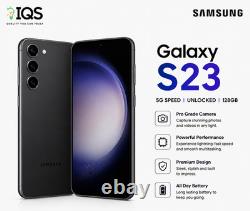 Samsung Galaxy S23 5G 128 GB Unlocked Smartphone Black -Brand New Kit Only