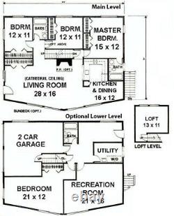 Seahawk II 30 x 44 Customizable Shell Kit Home, delivered ready to build