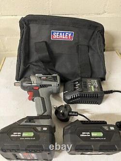 Sealey Brushless Impact Driver Kit with 2 Batteries & Bag (CP20VIWX) (BRAND NEW)