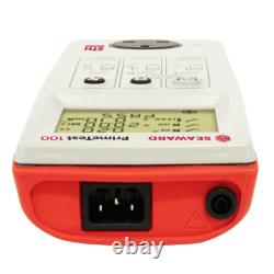 Seaward Primetest 100 PAT Tester Kit (344A910) c/w Customised Cal Cert & Labels