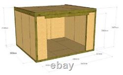 Self Build SIP high Insulated Garden Office DIY kit, Garden Room, Studio office