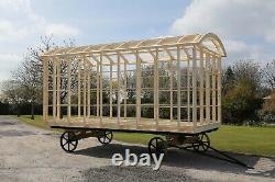 Shepherds Hut Glamping Pod Frame DIY Self Build Kit 4.2m x 2.2m