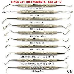Sinus Lift Instruments Implant Kit-Elevator Sinus Periosteal Elevators Set