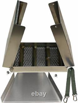 Sluice Fox 22 Piece Gold Mining Kit Folding Aluminum Sluice Box Gold Panning