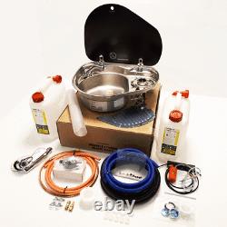 Smev 8821l Sink And Hob Full Installation Kit For Campervan Motorhome