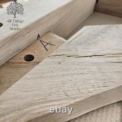 Solid oak gallows brackets, L brackets brace kit. Brace, Porch. Garage