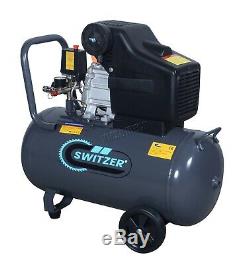 Switzer Mobile Air Compressor 50 Litre 2.5hp 8 BAR With 5PC Spray Kit AC004