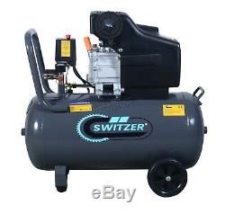 Switzer Mobile Air Compressor 50 Litre 2.5hp 8 BAR With 5PC Spray Kit AC004