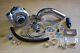 T3/t4 Hybrid Turbocharger Kit T3 T4 Turbo -3an Ss Feed, Downpipe, Bov, Stage 1