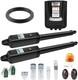 Topens Kd702 Dual Swing Gate Opener Light Duty Automatic Gate Motor