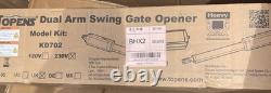 TOPENS KD702 Dual Swing Gate Opener Light Duty Automatic Gate Motor
