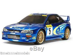 Tamiya 58631 Subaru Impreza Monte-Carlo TT-02 RC Kit Car (WITHOUT AN ESC UNIT)