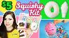 Testing A 5 Squishy Kit New Diy Squishies From 5 Below