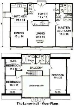 The Lakewind Barndomium Customizable Shell Kit Home, delivered ready to build