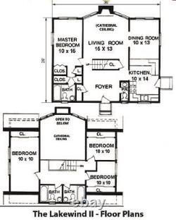 The Lakewind Barndomium Customizable Shell Kit Home, delivered ready to build