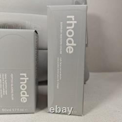 The rhode kit Four Daily Skin Essentials with Toiletry Bag RRP £117 NEW