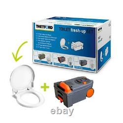 Thetford C250 260 Toilet Fresh Up Kit Spare Cassette Holding Tank + Toilet Seat
