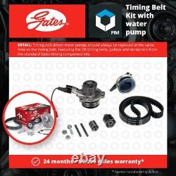 Timing Belt & Water Pump Kit KP15678XS-1 Gates Set 5678XS 788313345 Quality New