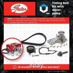 Timing Belt & Water Pump Kit fits FORD FIESTA 1.6 2013 on Set Gates 2209697 New