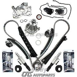 Timing Chain Kit Solenoid Valve Water Oil Pump For 04-08 Ford Lincoln 5.4L 3V