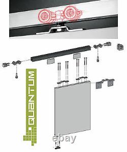 Top Hung Sliding Door Track Gear System Kit Tracks 2000mm and 3000mm