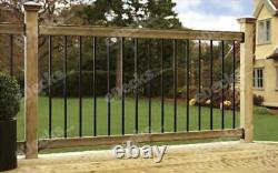 Traditional Handrail Decking Kit, Multiple Lengths, Treated Timber, Top Quality