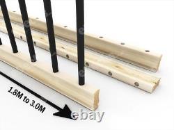 Traditional Handrail Decking Kit, Multiple Lengths, Treated Timber, Top Quality